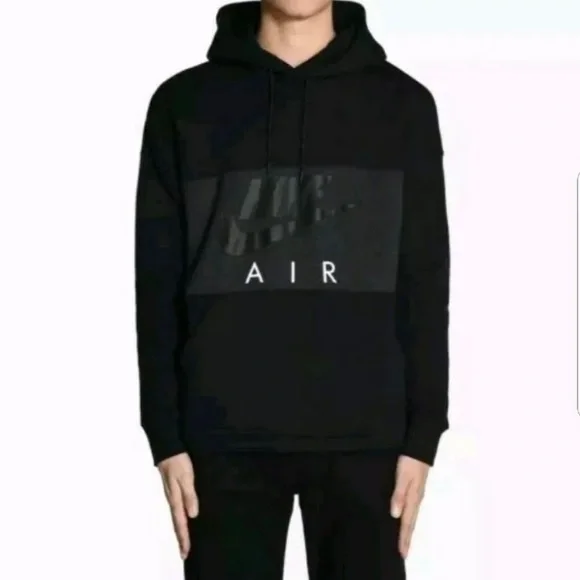 NIKE AIR Sweatshirt MEN'S XL Black AQ7255 010